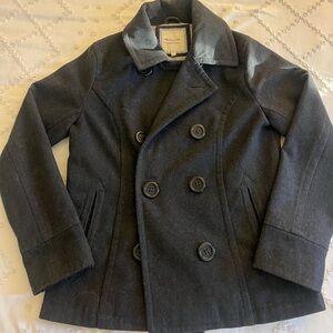 Heritage 1981 Dark Gray Wool Coat